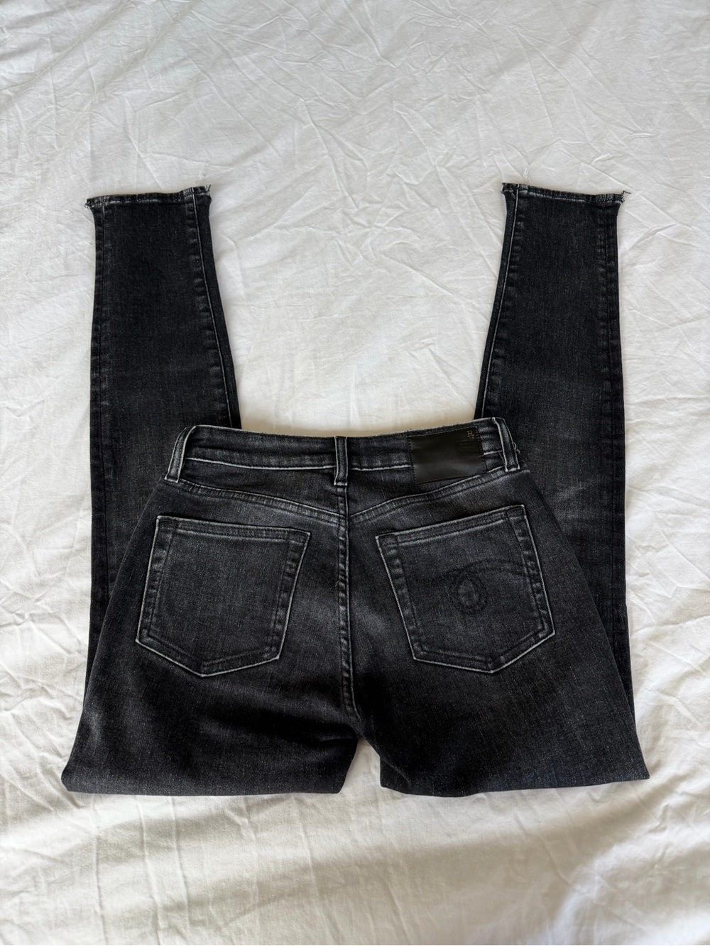 R13 Alison Skinny Black Jeans - Picture 7 of 8